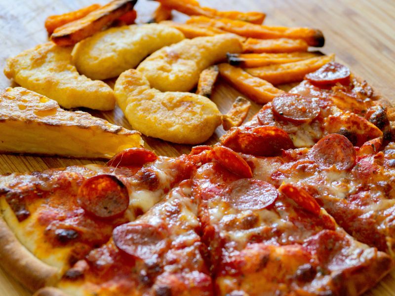BBQ Chicken Ranch pizza at deweys